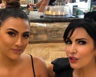 Giulia Salemi e Fariba Therani, rapporto congelato