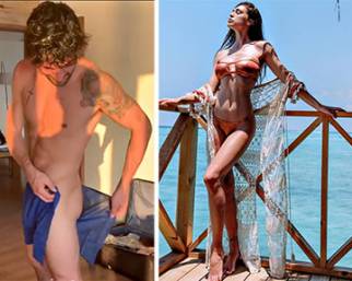 Cecilia e Ignazio in formissima alle Maldive