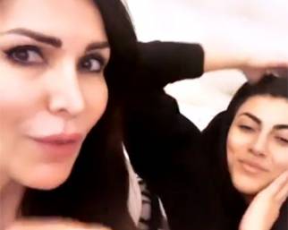 Giulia Salemi e Fariba, gli auguri di pronta guarigione a Walter Nudo