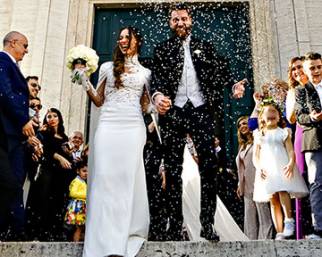 Lorella Boccia e Niccolò Presta, nozze da favola