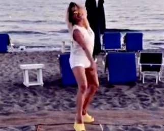 Barbara D'Urso, vacanze in Calabria