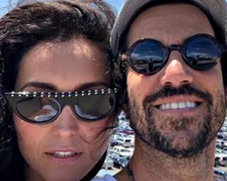 Caterina Balivo festeggia il marito Guido