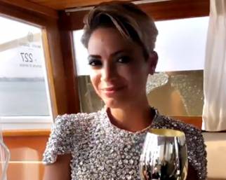 Elodie splendida a Venezia 2019