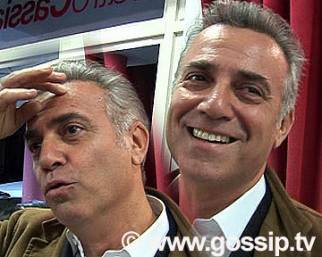 Massimo Ghini e un amico di nome Christian