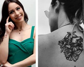 Aurora Ramazzotti spiega i suoi tattoo