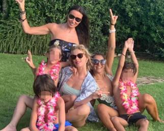 Alessia Marcuzzi festeggia la sua Mia