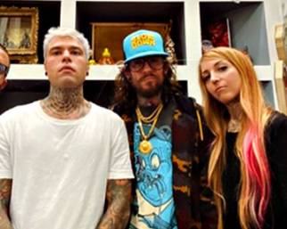 Fedez apre uno studio con la sua ex