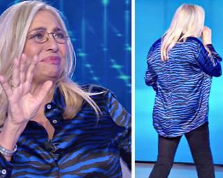 Mara Venier in lacrime lascia lo studio