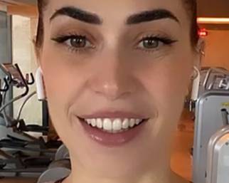 Melissa Satta, allenamento in quarantena