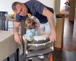 Vieri, la figlia di 1 anno lo chiama già Bobo: STORIES