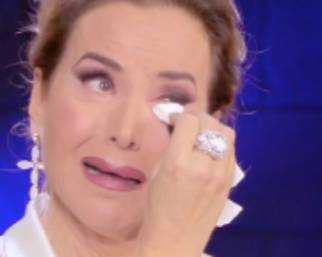 Barbara D'Urso crolla per la commozione