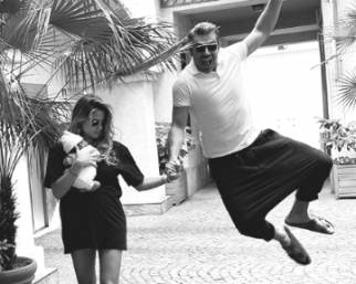 Luca Argentero e Cristina Marino: prime foto con la figlia