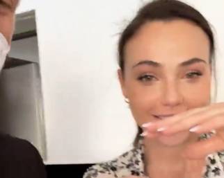 Rosalinda Cannavò in lacrime per Andrea Zenga