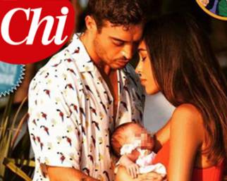 Belen, prima copertina con la figlia Luna Marì