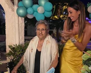 Elisabetta Gregoraci, nonna compie 100 anni