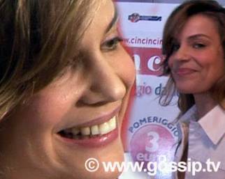 Micaela Ramazzotti e la famiglia