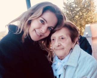 Claudia Gerini e il dolce ricordo della nonna