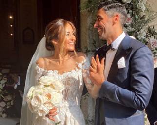 Giorgia Palmas e Filippo Magnini, le nozze da sogno